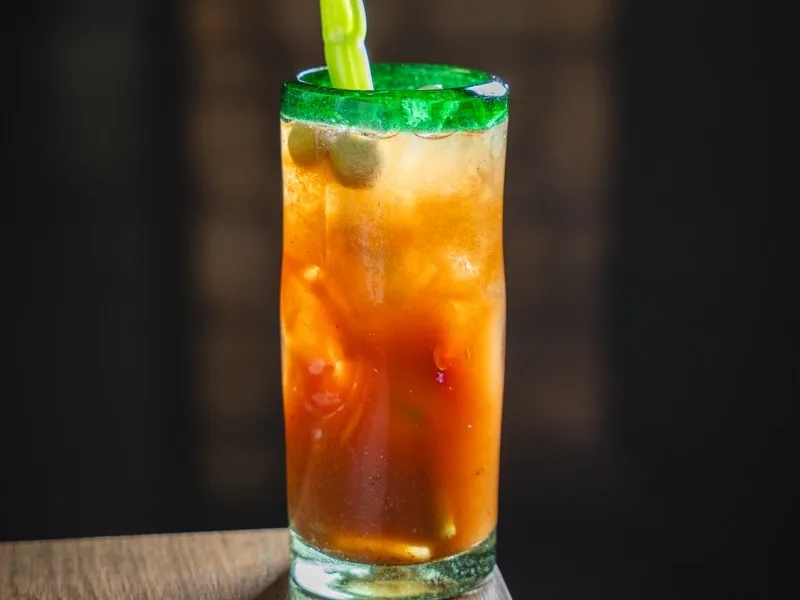 Bloody mary at El Jinete Powell