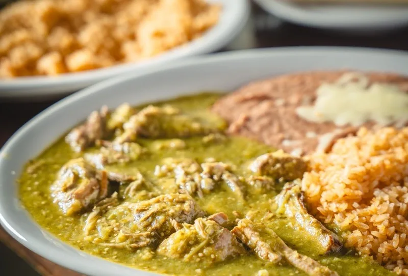 Mexican dish at El Jinete - Athens