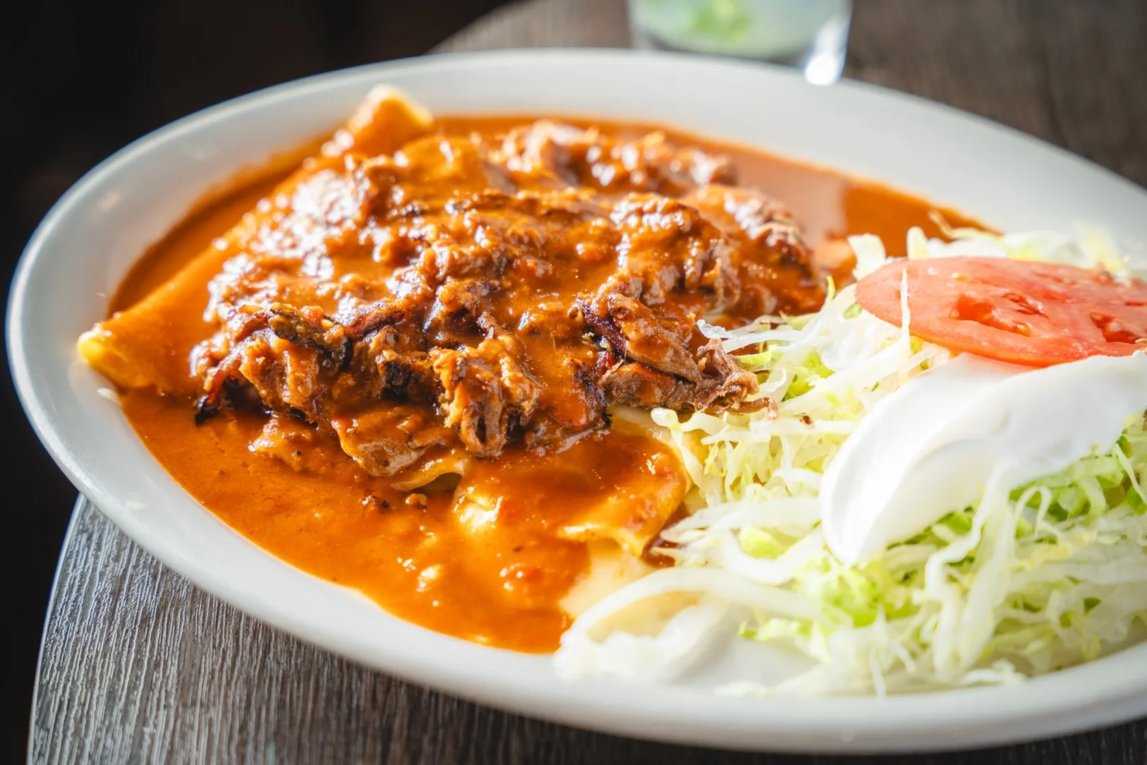 Mexican dish at El Jinete - Athens