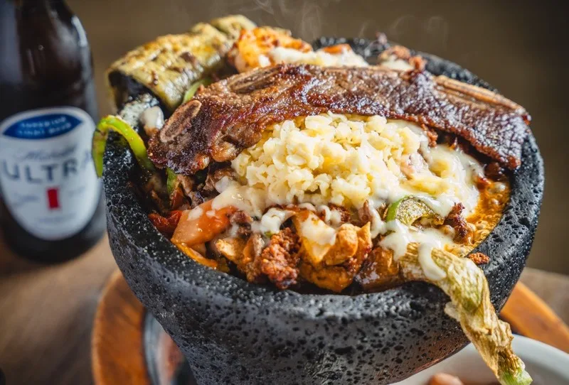 Mexican dish at El Jinete - Athens