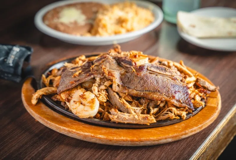 Mexican dish at El Jinete - Athens